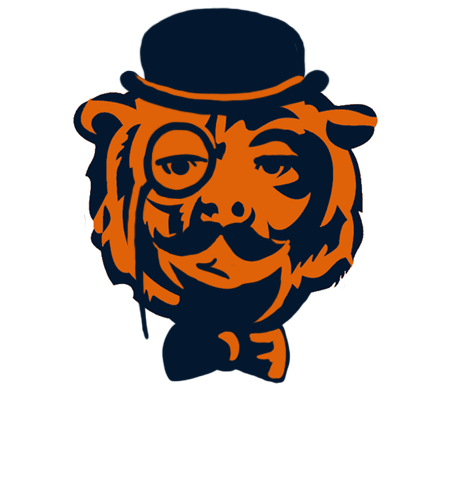 Chicago Bears British Gentleman Logo iron on transfers